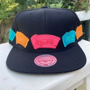 Mitchell and Ness San Antonio Spurs SnapBack hat
